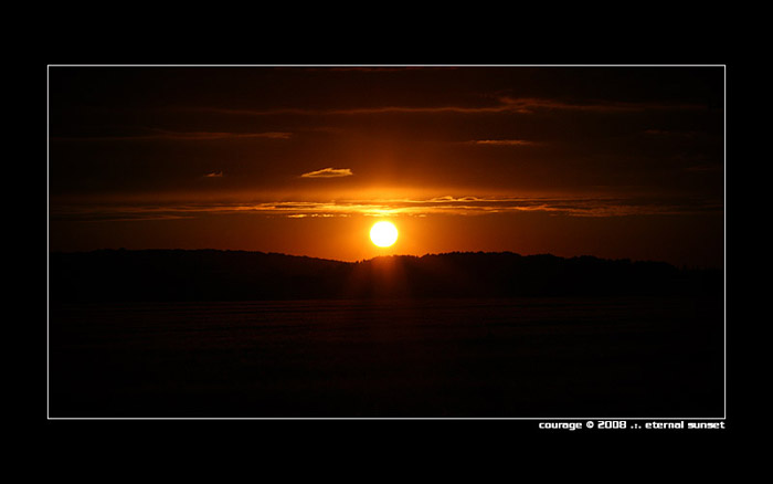 Eternal sunset