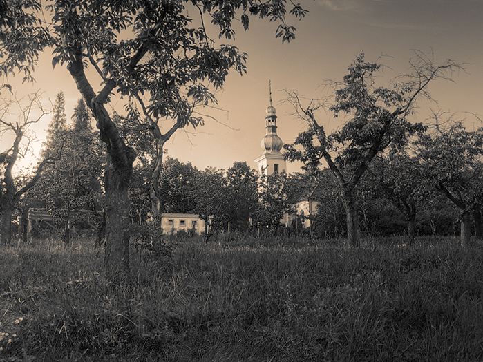 Kostelík ve Zbraslavi