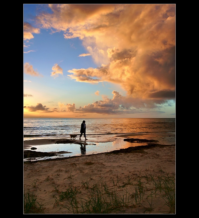 Sunset Beach Walk