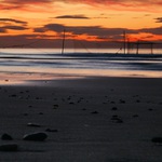 Sunrise at Lunan Bay