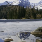 Strbske pleso v hmle