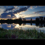 Večer na jezeru