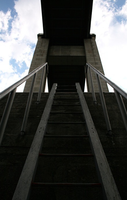 žebřík až nahorů