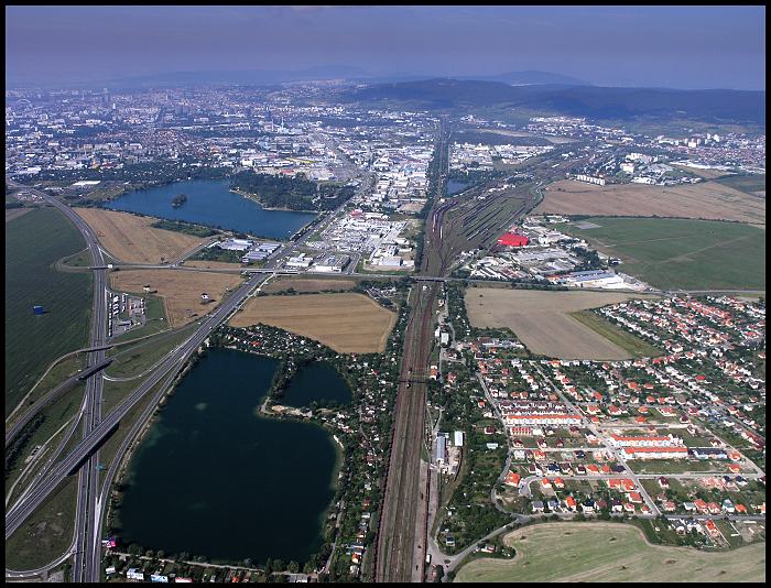 Bratislavská krajinka zhora.