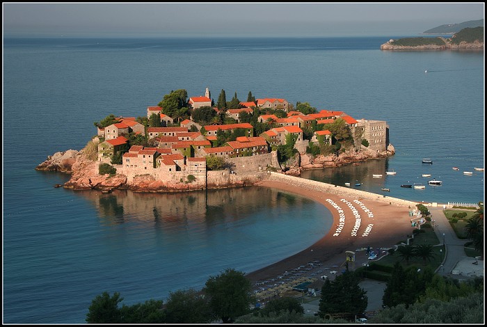 Sveti Stefan - svitani