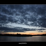 Večerní nebe nad Jordánem