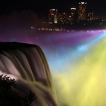Niagara at night