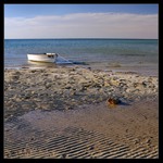 Loďka na mělčině