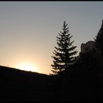 Zapad slunce pod Rozsutcem