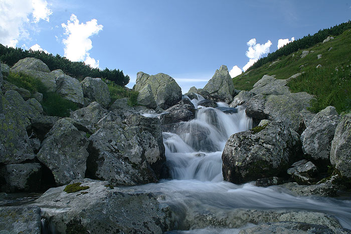 Bystřina pod Račkovým sedlem