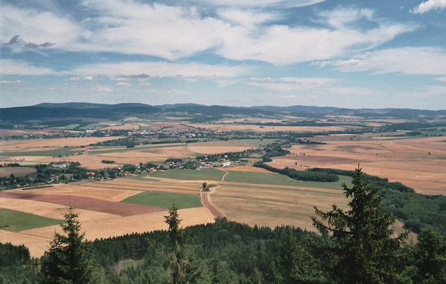 Pohled na Broumovsko