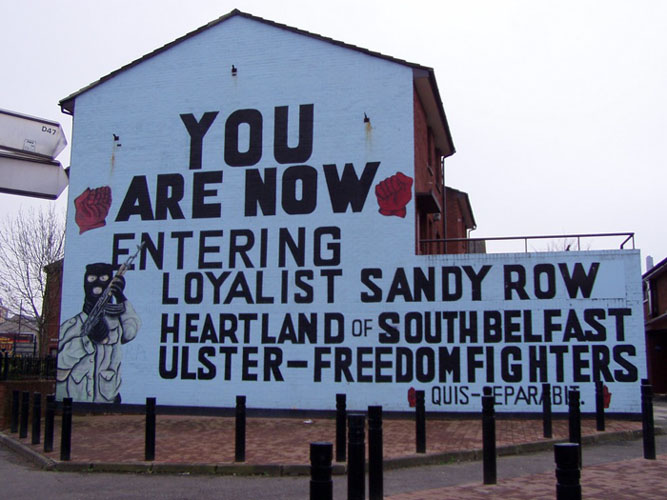 Belfast, mural