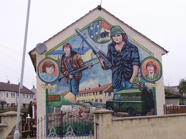 Belfast, mural