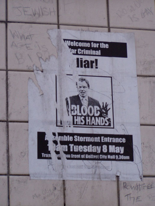 Belfast, mural