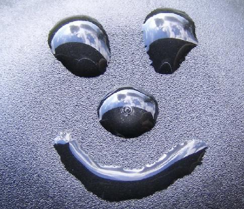 water smile