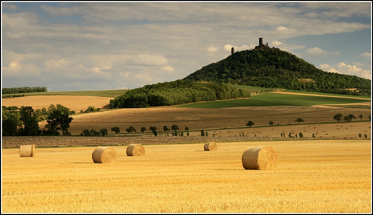 Balíky pod Házmburkem.