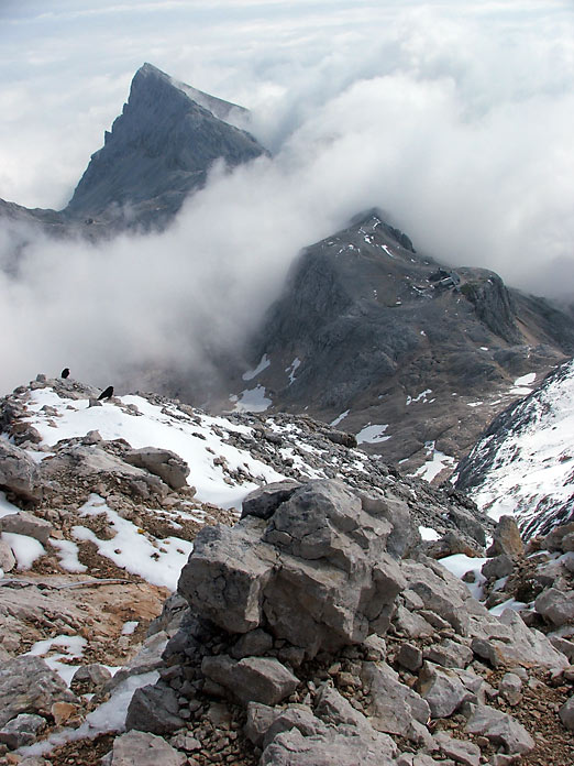 Výstup na Triglav (vrchol) - 16.8.2008 - II.