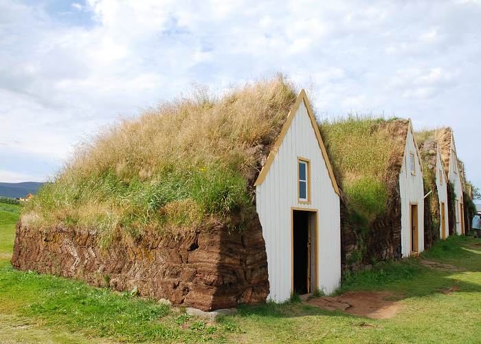 islandský skanzen