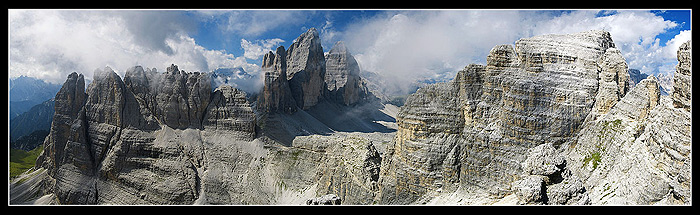 Drei Zinnen - Dolomity