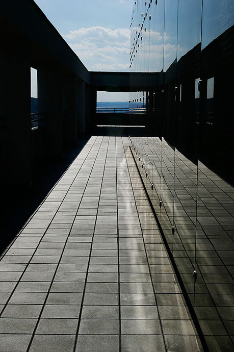 Střecha Baťova mrakodrapu