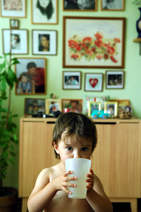 cukrova voda s bublinkami