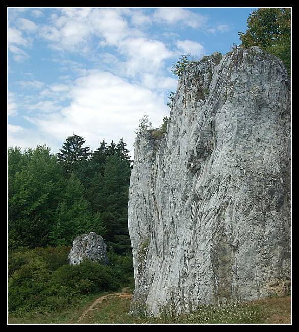 Skály rudického propadání