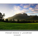 Pekné ránko v Javorine