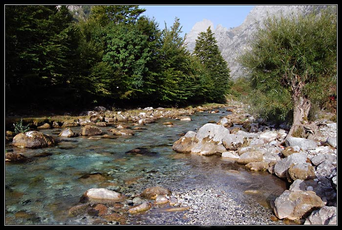 údolí Valbony, Albánie