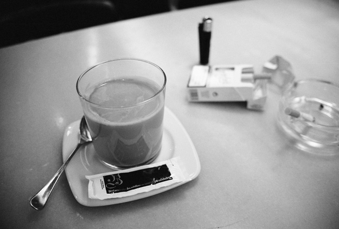 Pamplona - cakanie na bus