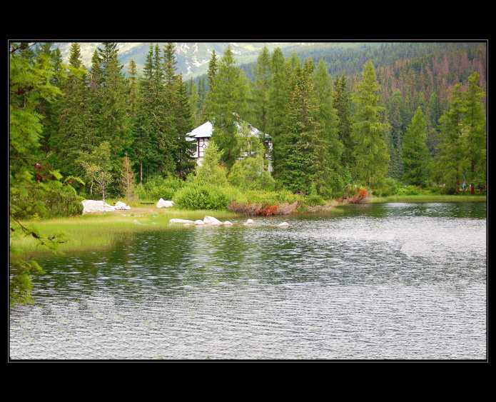 Štrbské pleso .