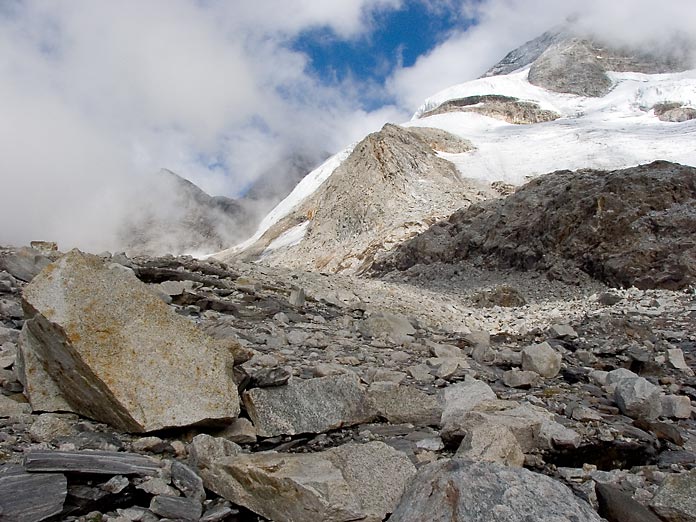 Z pokusu o výstup na Olperer (3476m) - II.