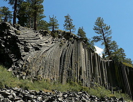 Devils, Postpile, Kings Canyon, Kalifornie