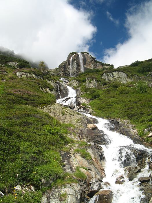 Vodopád na Sustenpass