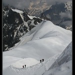 Vystup na Aiguille du Midi