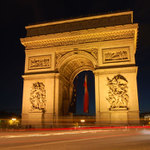 Arc de Triomphe de nuit