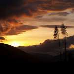 sunset - St. Fillans (Scotsko)
