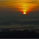 Svítní z rozhledny Tábor nad Lomnicí nad Popelkou