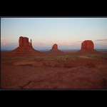 Tri strazci, Monument Valley, Utah