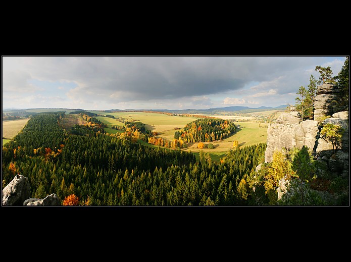 Panorama z Křížáku