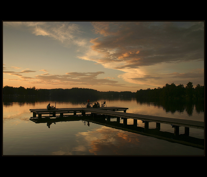 ..letní selanka na molu...