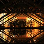 Světla v noci- odraz ve vodě