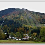 Harrachovské můstky v barvách podzimu