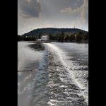 Pohled přes potok v Práglu