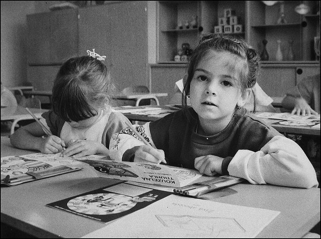 první den ve škole