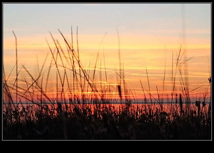 Podzim na Lake Huron