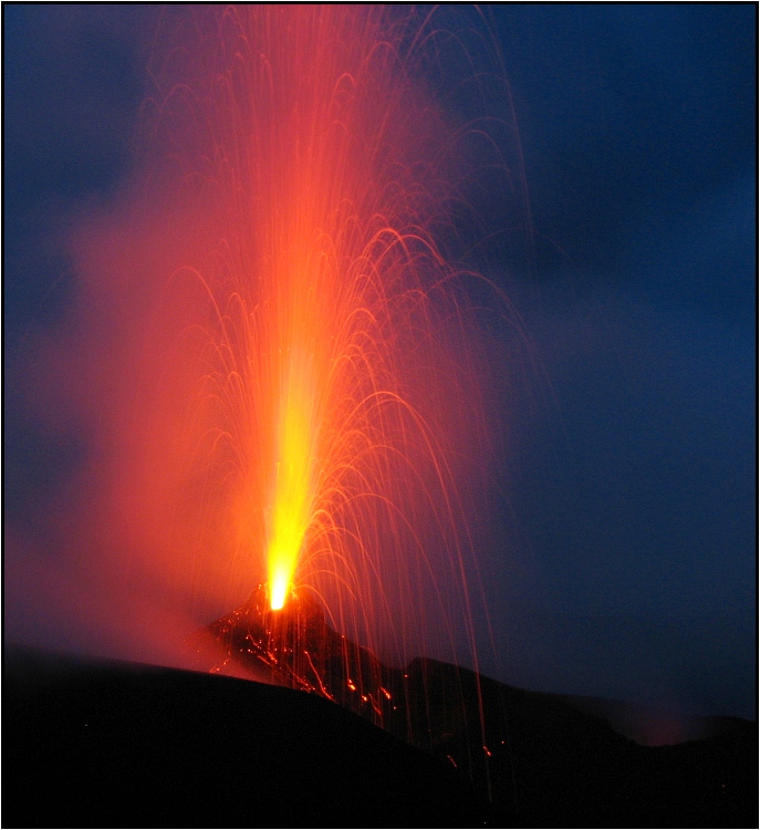 Na ostrove Stromboli