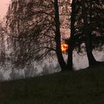 "Slunéčko zapadá za hory"