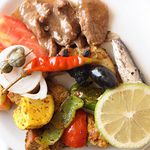 výběr z menu (Tunisko-Djerba)