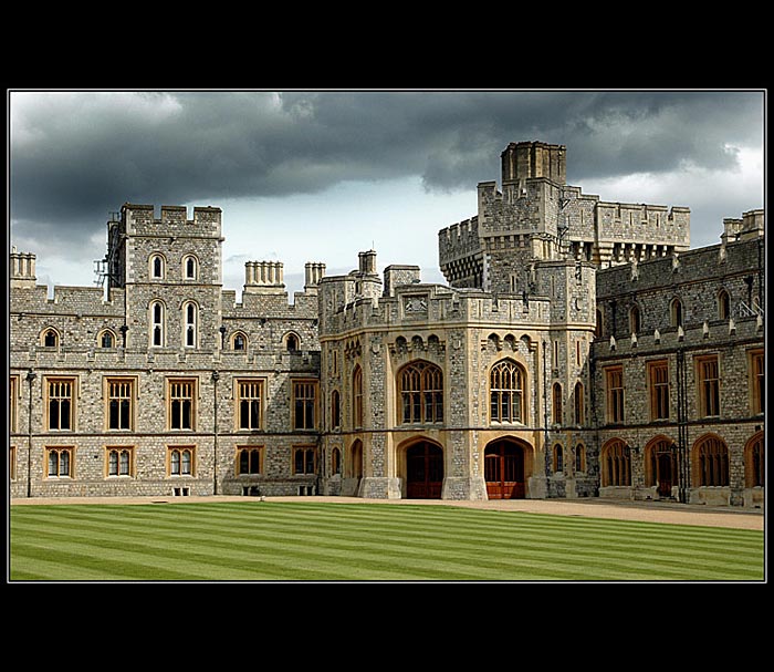 Windsor, vnitřní část budov