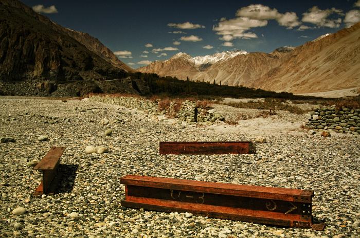Poledne a Nubra